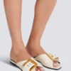 Sandali piatti in pelle Anthem Sandali piatti in pelle Anthem