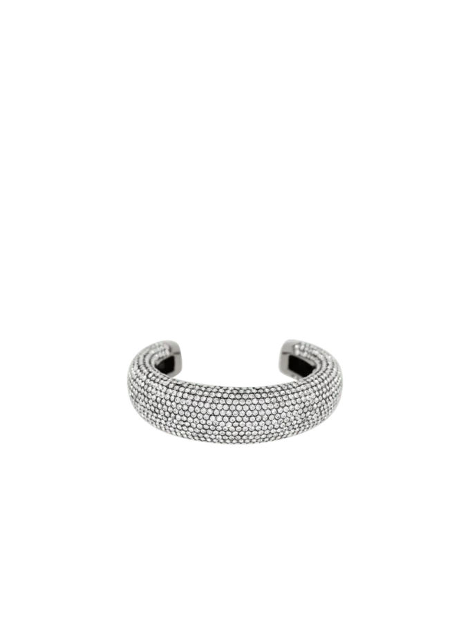 Set di bracciali rigidi con piercing