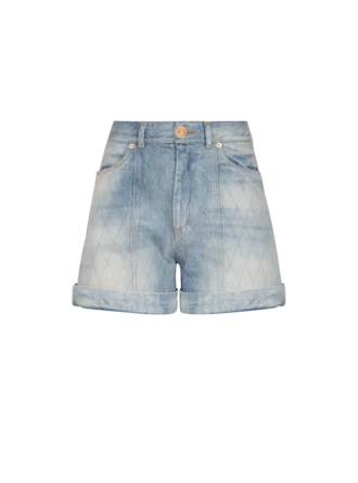 Shorts corti in denim Diamond