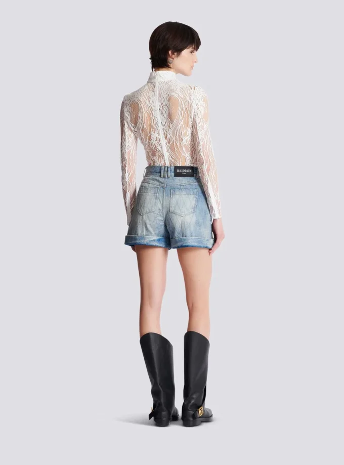 Shorts corti in denim Diamond Shorts corti in denim Diamond