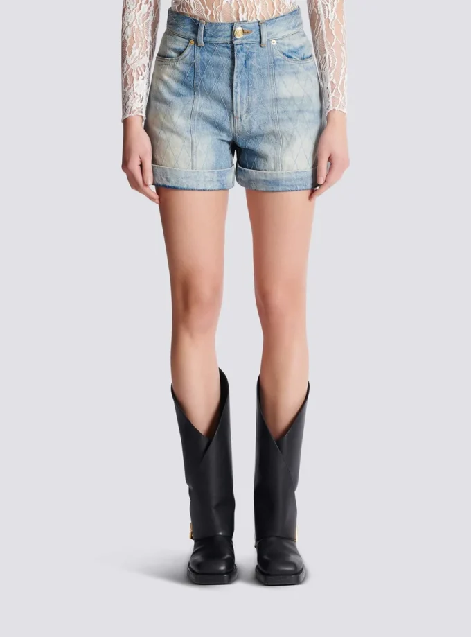 Shorts corti in denim Diamond Shorts corti in denim Diamond