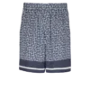 Shorts fluidi con monogramma Shorts fluidi con monogramma