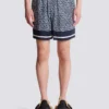 Shorts fluidi con monogramma Shorts fluidi con monogramma