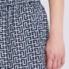 Shorts fluidi con monogramma Shorts fluidi con monogramma