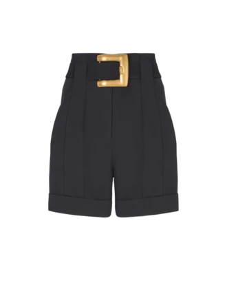 Shorts Grain de poudre con cintura Shorts Grain de poudre con cintura