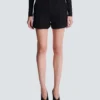 Shorts Grain de poudre con cintura Shorts Grain de poudre con cintura
