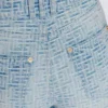 Shorts in denim con monogramma Shorts in denim con monogramma