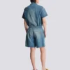 Shorts in denim slavato Shorts in denim slavato
