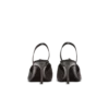Slingback in raso con piercing