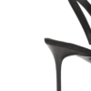 Slingback in raso con piercing