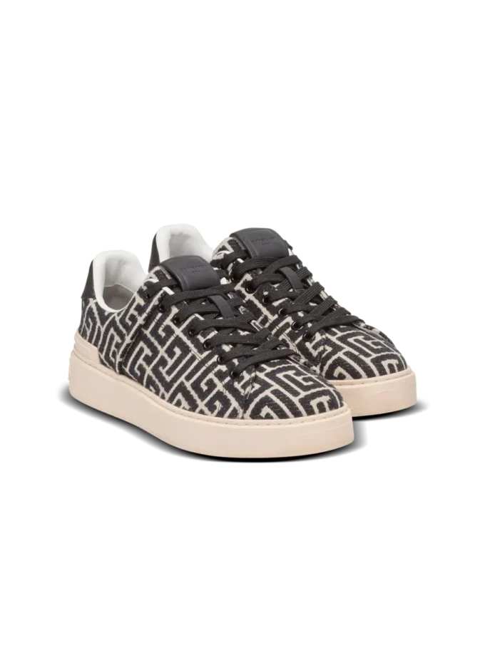 Sneakers B-Court in jacquard monogramma Sneakers B-Court in jacquard monogramma