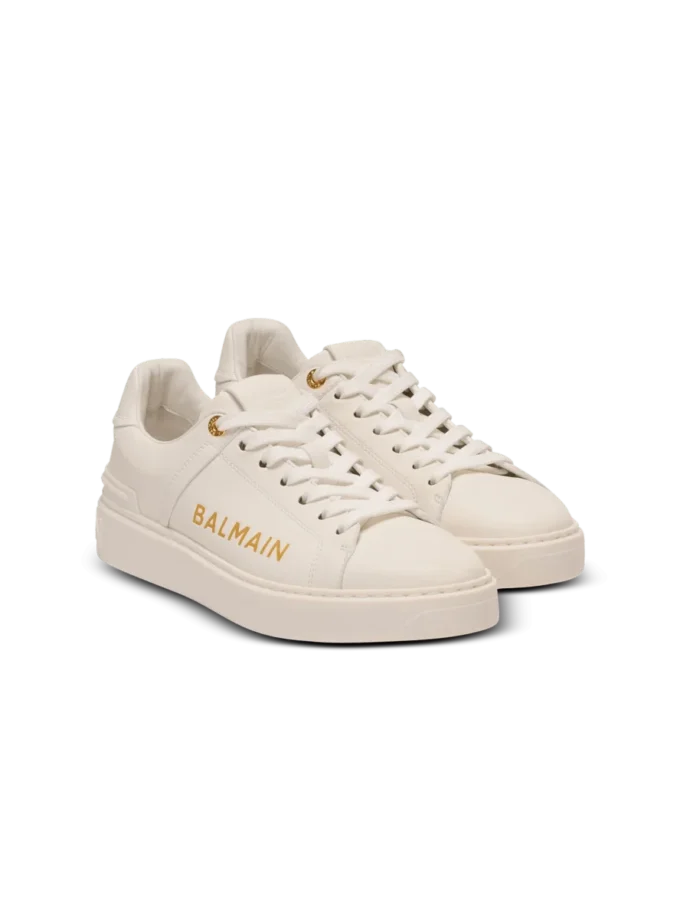 Sneakers B-Court in pelle di vitello stampata Sneakers B-Court in pelle di vitello stampata