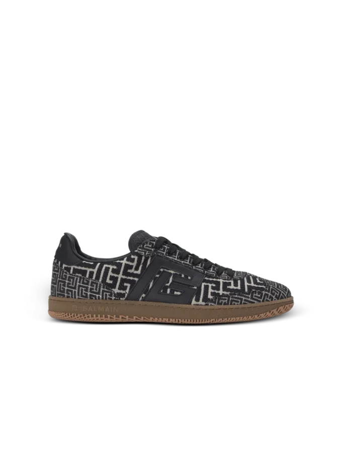 Sneakers Balmain Swan in jacquard PB Labyrinth Sneakers Balmain Swan in jacquard PB Labyrinth