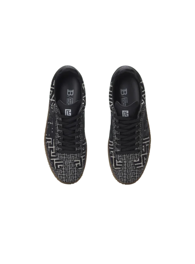 Sneakers Balmain Swan in jacquard PB Labyrinth Sneakers Balmain Swan in jacquard PB Labyrinth