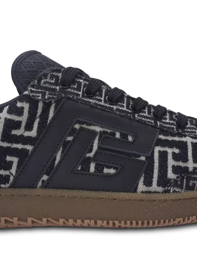 Sneakers Balmain Swan in jacquard PB Labyrinth Sneakers Balmain Swan in jacquard PB Labyrinth