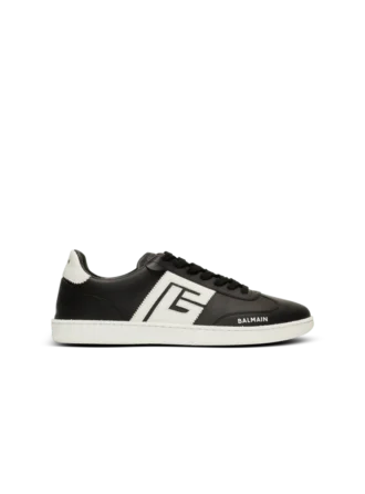 Sneakers Balmain Swan in pelle di vitello