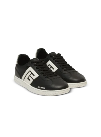 Sneakers Balmain Swan in pelle di vitello