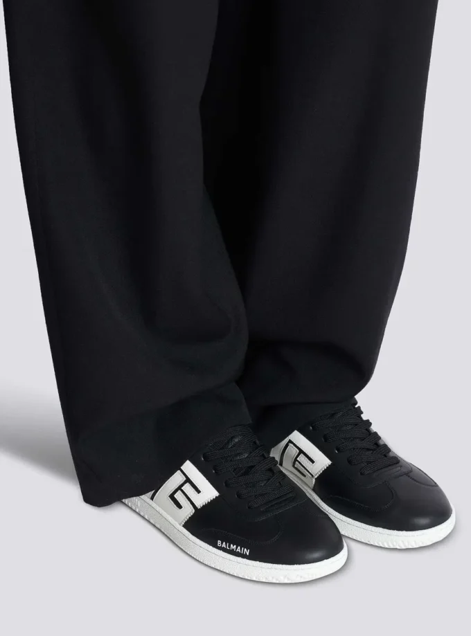 Sneakers Balmain Swan in pelle di vitello Sneakers Balmain Swan in pelle di vitello