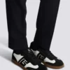 Sneakers Balmain Swan in pelle di vitello e pelle scamosciata Sneakers Balmain Swan in pelle di vitello e pelle scamosciata