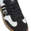 Sneakers Balmain Swan in pelle di vitello e pelle scamosciata Sneakers Balmain Swan in pelle di vitello e pelle scamosciata