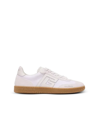 Sneakers Balmain Swan in pelle e tela
