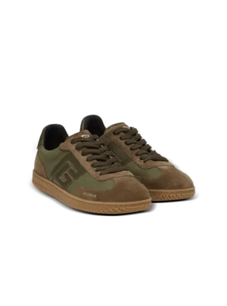 Sneakers Balmain Swan in pelle e tela