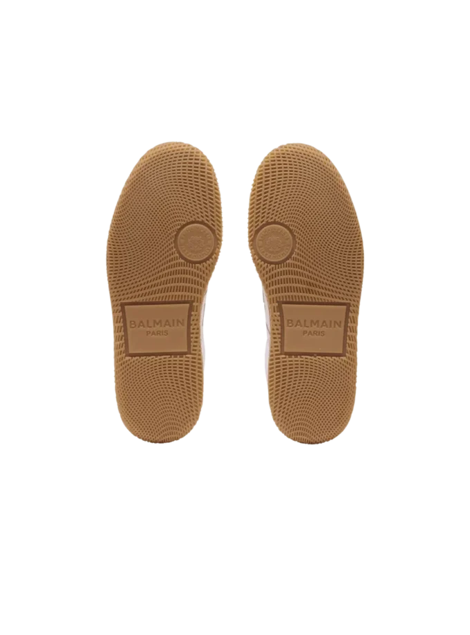 Sneakers Balmain Swan in pelle e tela Sneakers Balmain Swan in pelle e tela