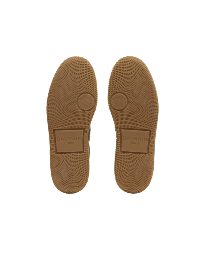 Sneakers Balmain Swan in pelle e tela Sneakers Balmain Swan in pelle e tela