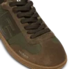 Sneakers Balmain Swan in pelle e tela Sneakers Balmain Swan in pelle e tela