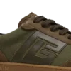 Sneakers Balmain Swan in pelle e tela Sneakers Balmain Swan in pelle e tela