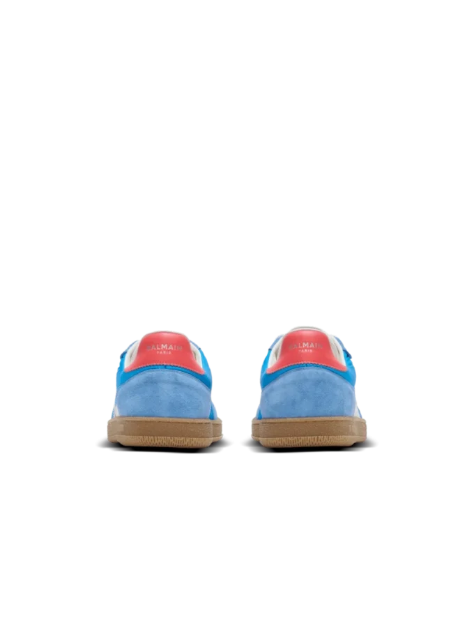 Sneakers Balmain Swan in pelle, pelle scamosciata e nylon Sneakers Balmain Swan in pelle, pelle scamosciata e nylon