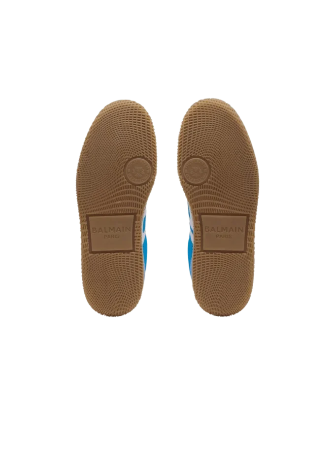 Sneakers Balmain Swan in pelle, pelle scamosciata e nylon Sneakers Balmain Swan in pelle, pelle scamosciata e nylon