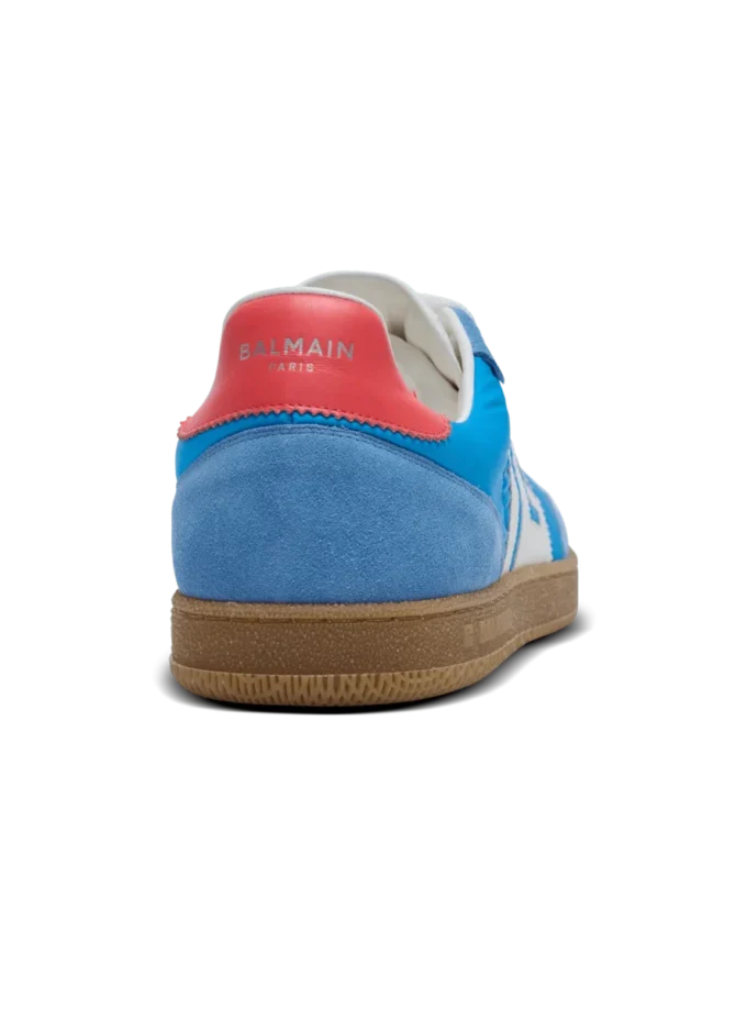 Sneakers Balmain Swan in pelle, pelle scamosciata e nylon Sneakers Balmain Swan in pelle, pelle scamosciata e nylon