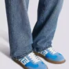 Sneakers Balmain Swan in pelle, pelle scamosciata e nylon Sneakers Balmain Swan in pelle, pelle scamosciata e nylon