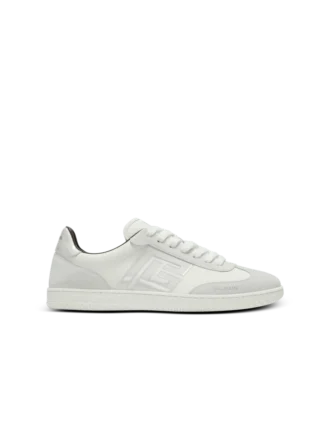 Sneakers Balmain Swan in pelle scamosciata