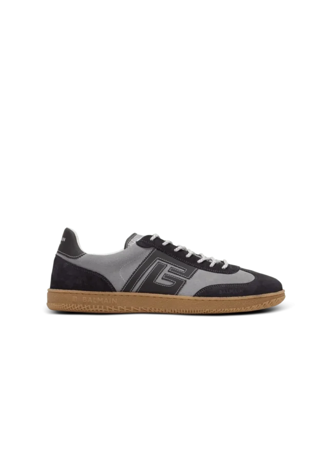Sneakers Balmain Swan in pelle scamosciata Sneakers Balmain Swan in pelle scamosciata