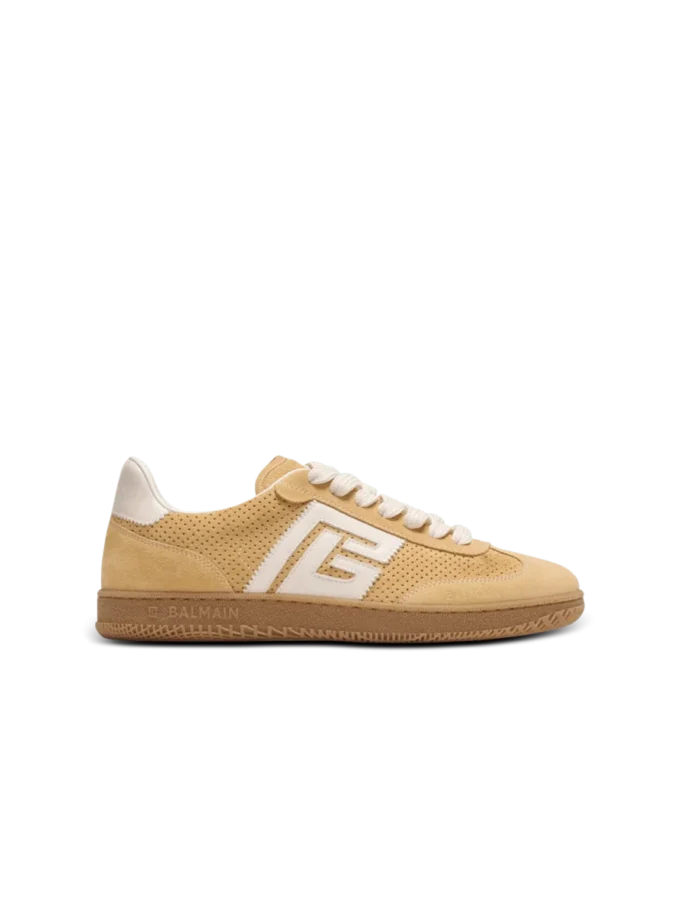 Sneakers Balmain Swan in pelle scamosciata Sneakers Balmain Swan in pelle scamosciata