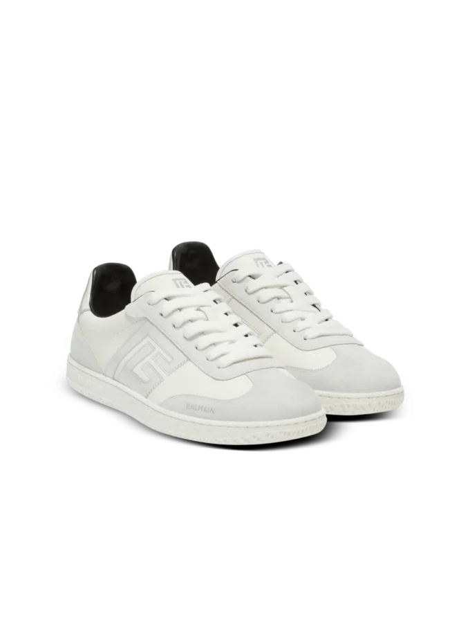 Sneakers Balmain Swan in pelle scamosciata Sneakers Balmain Swan in pelle scamosciata