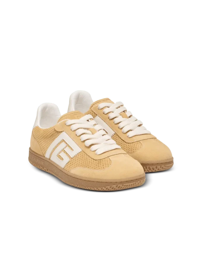 Sneakers Balmain Swan in pelle scamosciata Sneakers Balmain Swan in pelle scamosciata