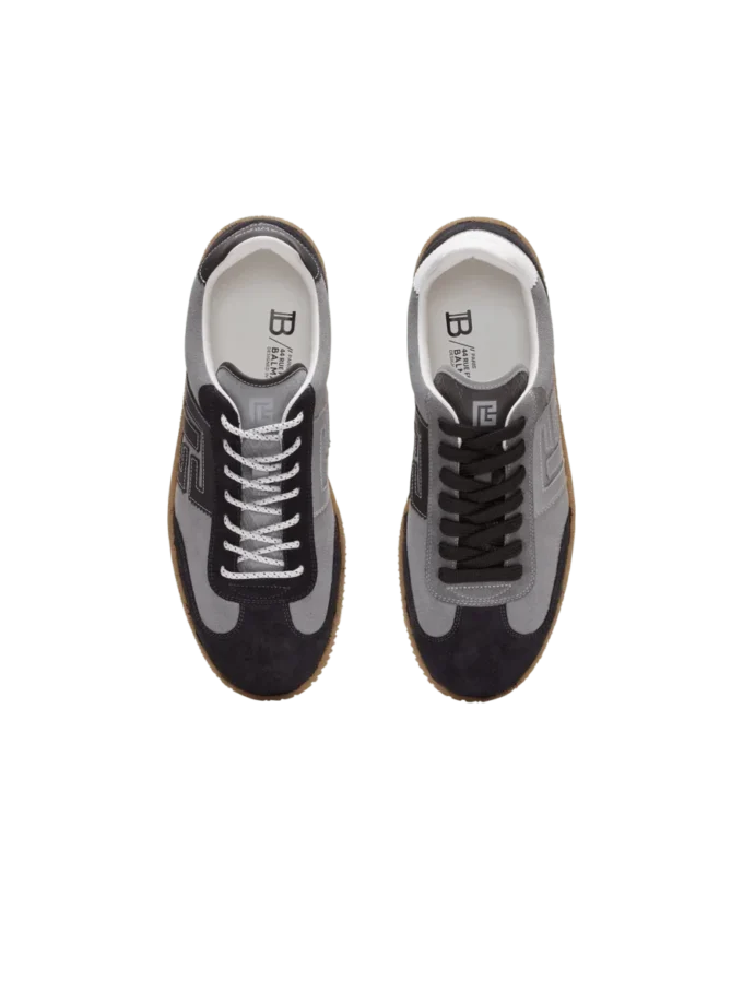 Sneakers Balmain Swan in pelle scamosciata Sneakers Balmain Swan in pelle scamosciata