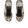 Sneakers Balmain Swan in pelle scamosciata con stampa leopardata Sneakers Balmain Swan in pelle scamosciata con stampa leopardata