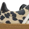 Sneakers Balmain Swan in pelle scamosciata con stampa leopardata Sneakers Balmain Swan in pelle scamosciata con stampa leopardata