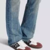 Sneakers Balmain Swan in pelle scamosciata e nylon Sneakers Balmain Swan in pelle scamosciata e nylon