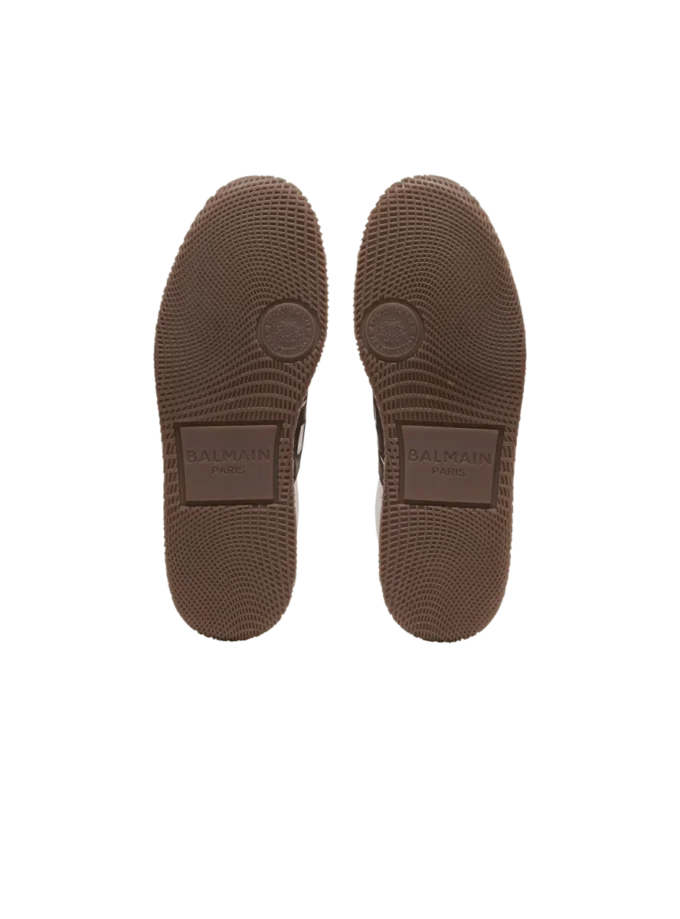 Sneakers Balmain Swan in pelle scamosciata e nylon Sneakers Balmain Swan in pelle scamosciata e nylon