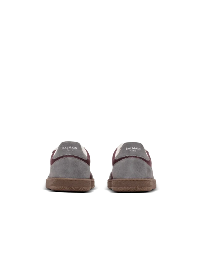 Sneakers Balmain Swan in pelle scamosciata e nylon Sneakers Balmain Swan in pelle scamosciata e nylon