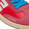 Sneakers Balmain Swan in pelle scamosciata e nylon Sneakers Balmain Swan in pelle scamosciata e nylon