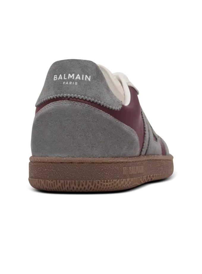 Sneakers Balmain Swan in pelle scamosciata e nylon Sneakers Balmain Swan in pelle scamosciata e nylon