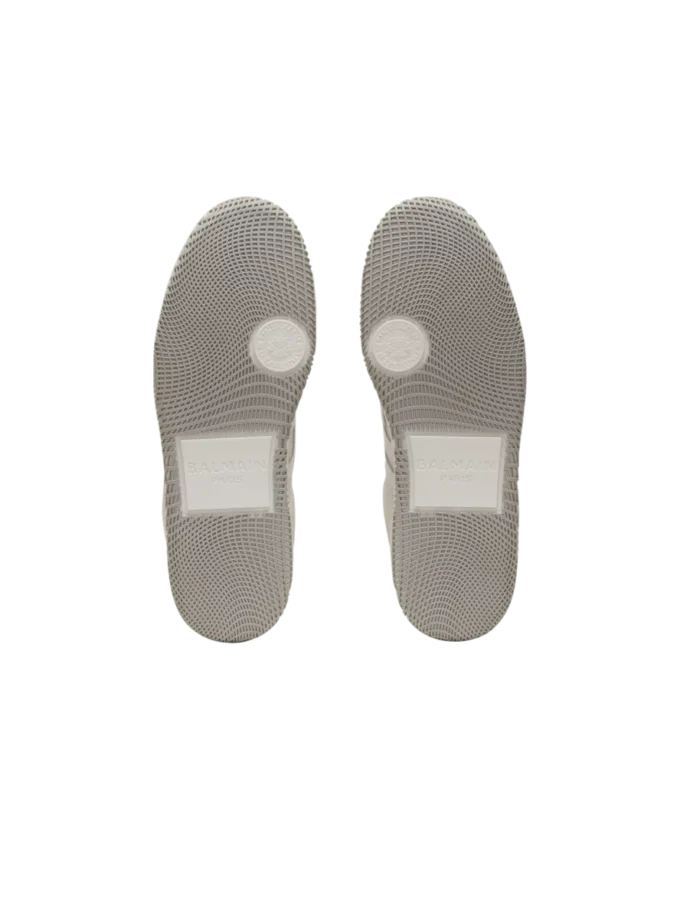 Sneakers Balmain Swan in pelle scamosciata e pelle liscia Sneakers Balmain Swan in pelle scamosciata e pelle liscia