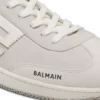 Sneakers Balmain Swan in pelle scamosciata e pelle liscia Sneakers Balmain Swan in pelle scamosciata e pelle liscia