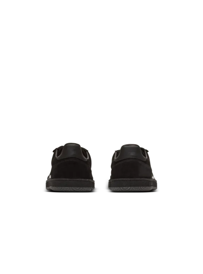 Sneakers Balmain Swan in pelle scamosciata e vernice Sneakers Balmain Swan in pelle scamosciata e vernice